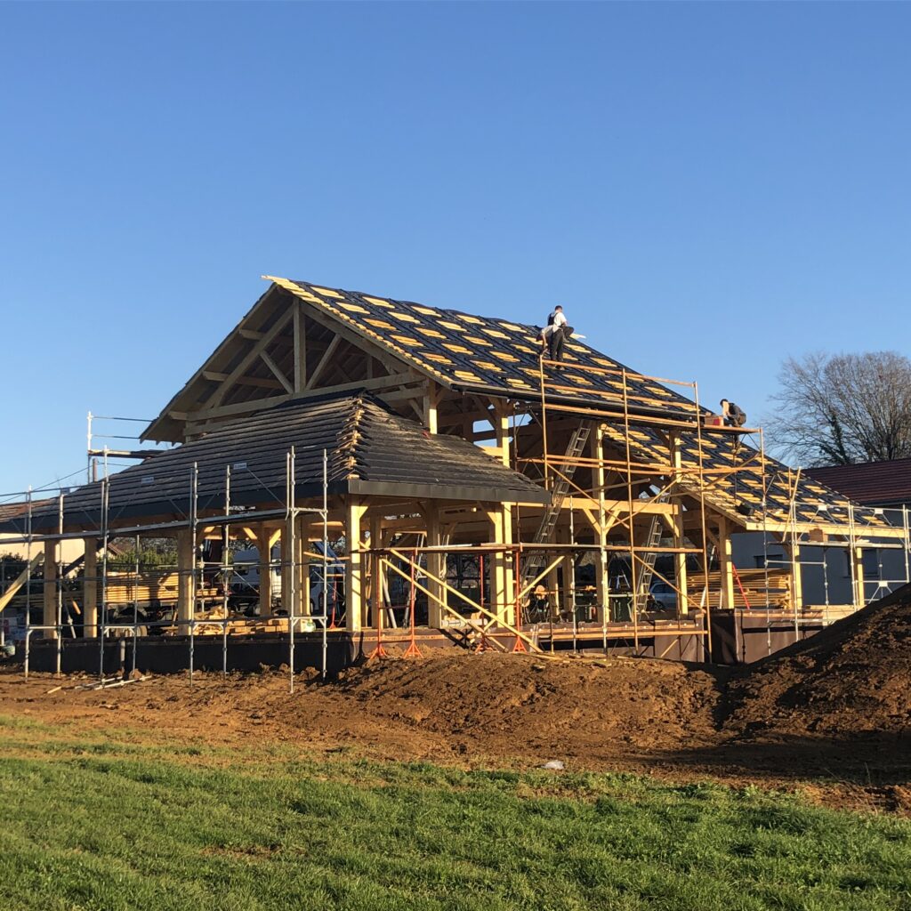 Construction maison bois - Toit Isol Eco